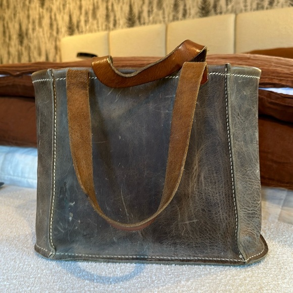Horween Leather Tote Bag - Picture 2 of 8
